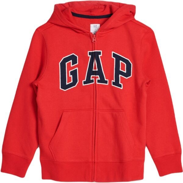 GAP GAP V-NEW FZ GAP ARCH HOOD Суитшърт за момчета, червено, размер