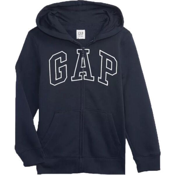 GAP GAP V-NEW FZ GAP ARCH HOOD Суитшърт за момчета, тъмносин, размер