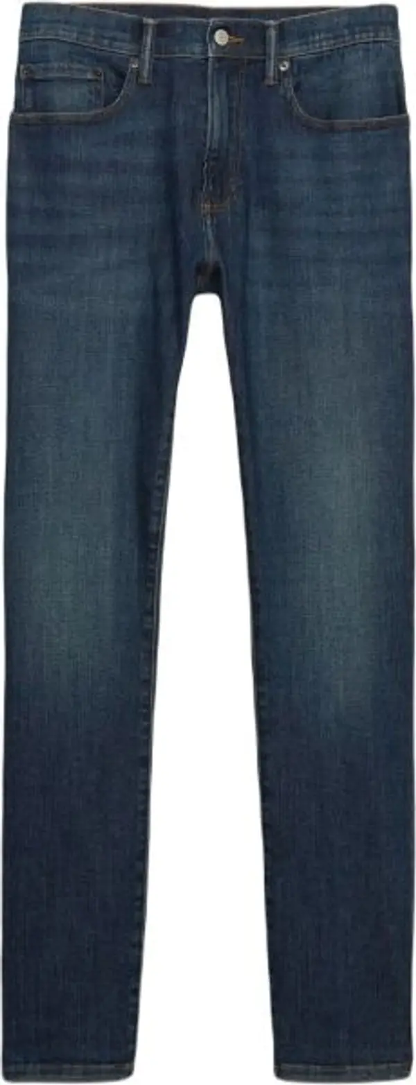 GAP GAP V-SKINNY SOFTMAX Мъжки дънки, тъмносин, размер