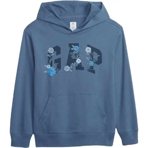 GAP GAP V-SPR FAM LOGO Момичешки суитшърт, синьо, размер