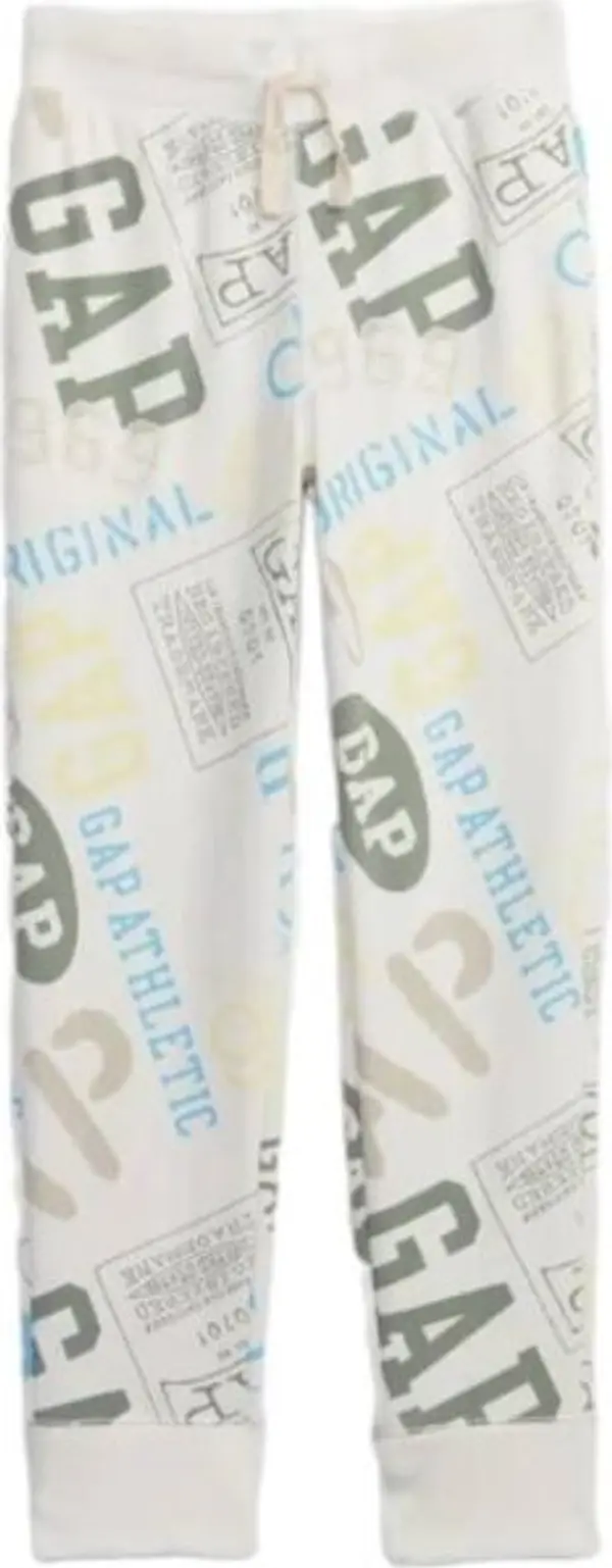 GAP GAP V-SPR PRT LOGO Момчешки спортни панталони, бяло, размер