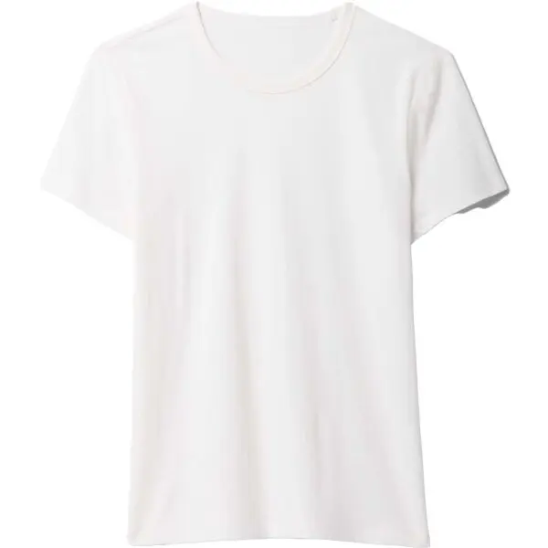 GAP GAP V-SS FAV CREW SOLID Дамска памучна тениска, бяло, размер