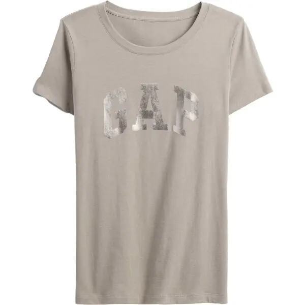 GAP GAP V-SS LOGO CLASSIC TEE Дамска тениска, бежово, размер
