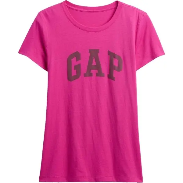 GAP GAP V-SS LOGO CLASSIC TEE Дамска тениска, розово, размер