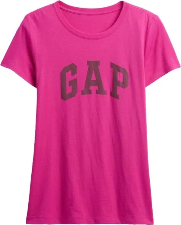 GAP GAP V-SS LOGO CLASSIC TEE Дамска тениска, розово, размер