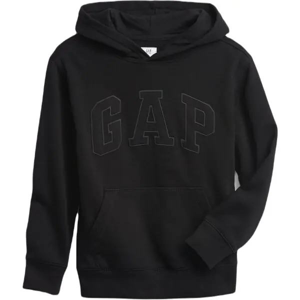 GAP GAP V-TONAL LOGO Момчешки суитшърт, черно, размер