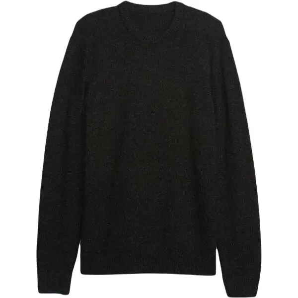 GAP GAP V-WARMEST CREW Мъжки пуловер, черно, размер