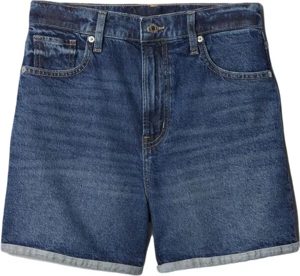 GAP GAP VINTAGE Дамски къси шорти, тъмносин, размер