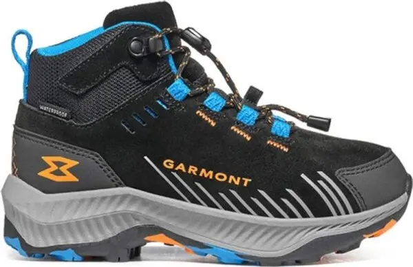 GARMONT GARMONT 9.81 KIDS PULSE MID WP Детски туристически обувки, черно, размер