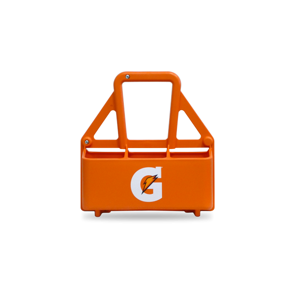 Gatorade Gatorade PLASTOVÝ NOSIČ BIDONŮ Пластмасова стойка за бутилки, оранжево, размер