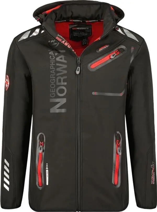 GEOGRAPHICAL NORWAY GEOGRAPHICAL NORWAY ROYAUTE GTX Мъжко софтшел яке, черно, размер