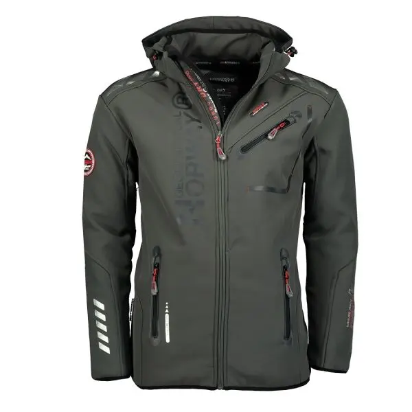 GEOGRAPHICAL NORWAY GEOGRAPHICAL NORWAY ROYAUTE GTX Мъжко софтшел яке, тъмносиво, размер
