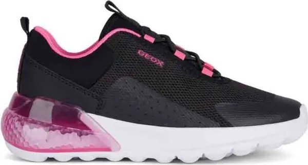 Geox Geox ACTIVART ILLUMINUS A Момичешки маратонки, черно, размер
