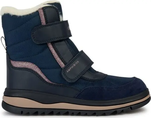 Geox Geox ADELHIDE GIRL B Момичешки зимни обувки, тъмносин, размер