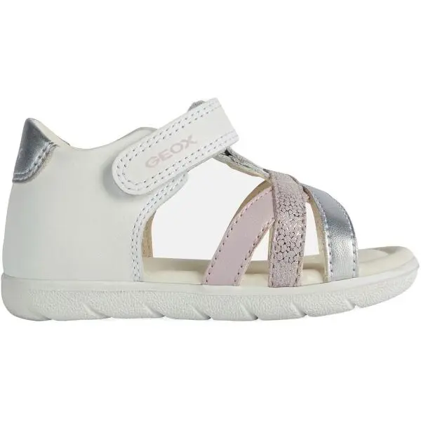 Geox Geox B SANDAL ALUL Момичешки сандали, бяло, размер