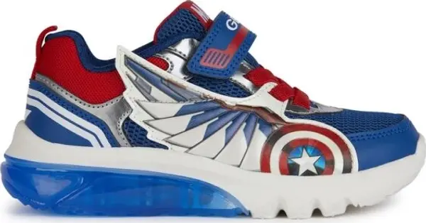 Geox Geox CIBERDRON B Момчешки кецове, синьо, размер