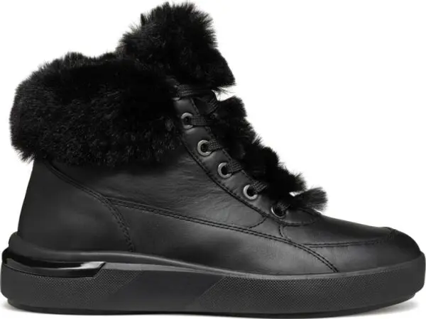 Geox Geox D DALYLA A Дамски термо кецове, черно, размер