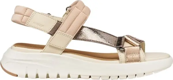 Geox Geox D FLEXTRIDE S Дамски сандали, бежово, размер