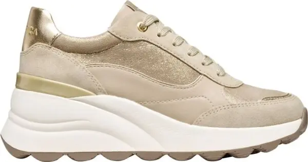 Geox Geox D SPHERICA EC13 Дамски обувки за свободно време, златно, размер
