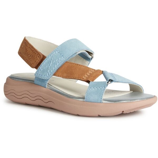 Geox Geox D SPHERICA EC5W A Дамски сандали, светлосиньо, размер