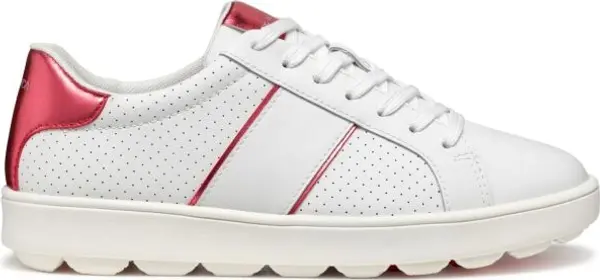 Geox Geox D SPHERICA ECUB-1 A Дамски спортни обувки, бяло, размер