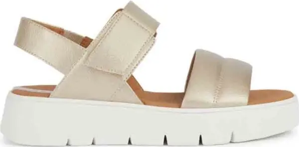 Geox Geox DANDRA 40 Дамски сандали, златно, размер