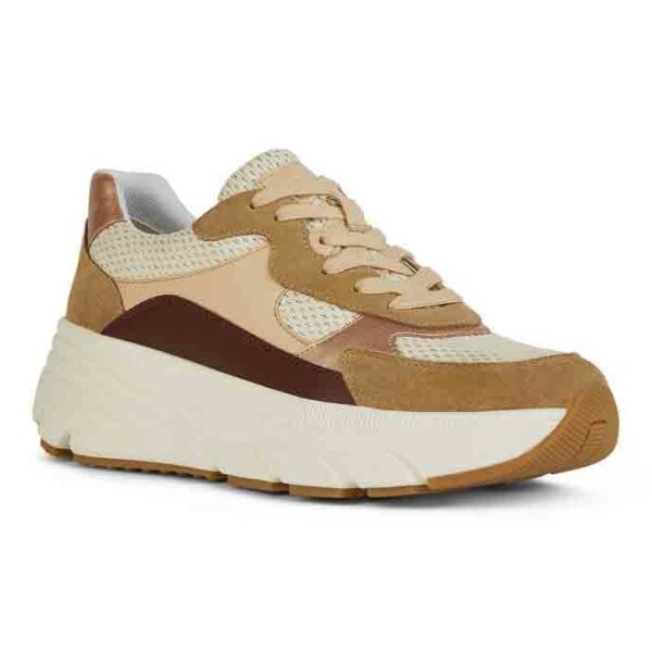 Geox Geox DIAMANTA Дамски кецове, кафяво, размер