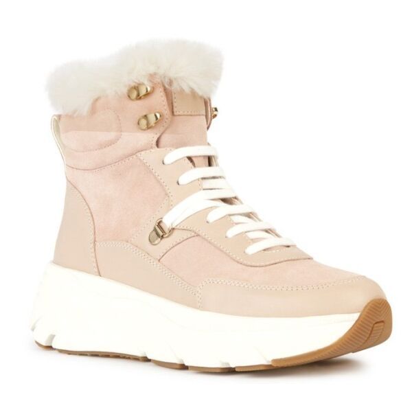 Geox Geox DIAMANTA Дамски кецове, розово, размер