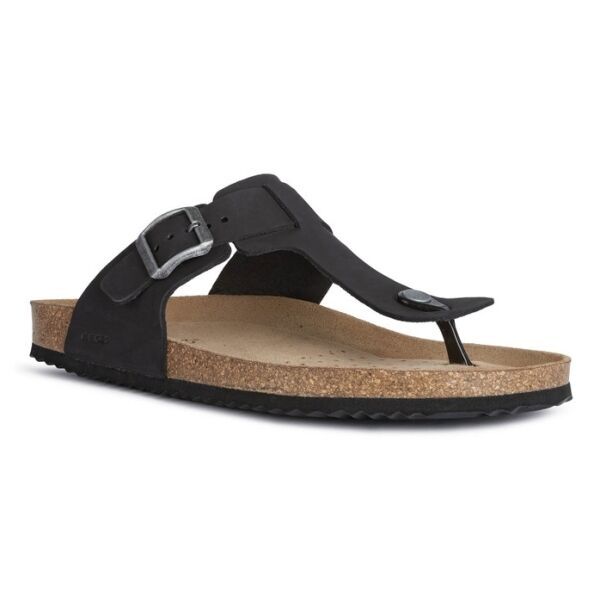 Geox Geox GHITA Мъжки чехли, черно, размер