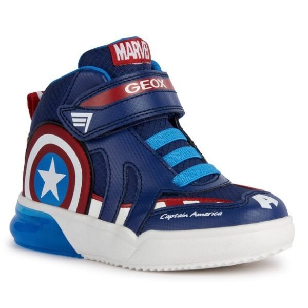 Geox Geox GRAYJAY BOY Момчешки кецове, синьо, размер