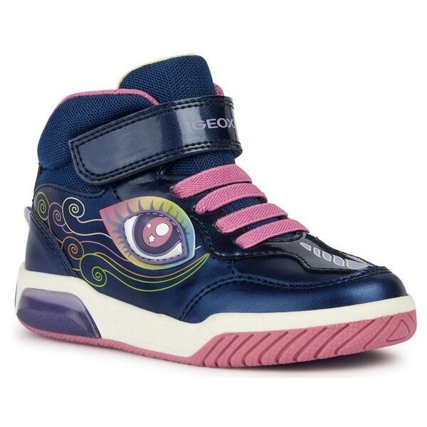 Geox Geox INEK GIRL Момичешки маратонки, тъмносин, размер