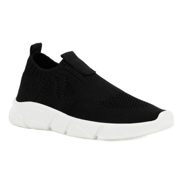 Geox Geox J ARIL B. A Момчешки обувки с нахлузване, черно, размер