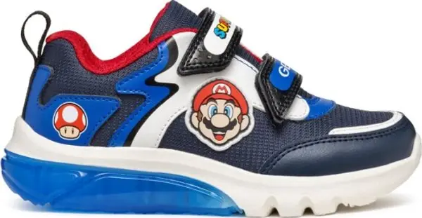 Geox Geox J CIBERDRON E Момчешки обувки, синьо, размер