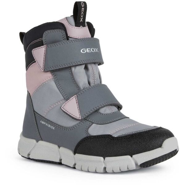 Geox Geox J FLEXYPER B. Зимни обувки за момчета, сиво, размер
