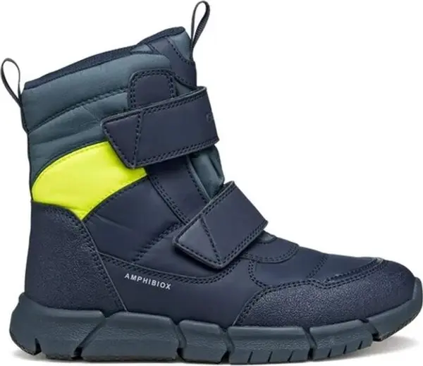 Geox Geox J FLEXYPER BOY B ABX Момчешки обувки до глезена, тъмносин, размер