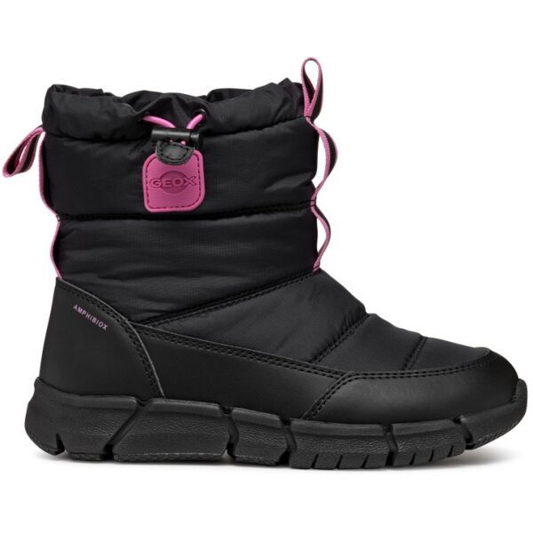 Geox Geox J FLEXYPER G.B ABX B Момичешки  високи обувки, черно, размер