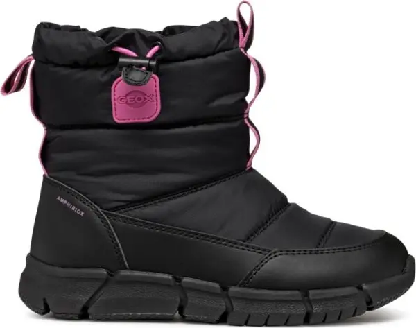 Geox Geox J FLEXYPER G.B ABX B Момичешки  високи обувки, черно, размер