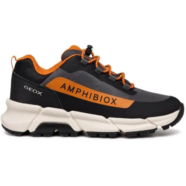 Geox Geox J FLEXYPER PLUS B ABX C Момчешки обувки, черно, размер