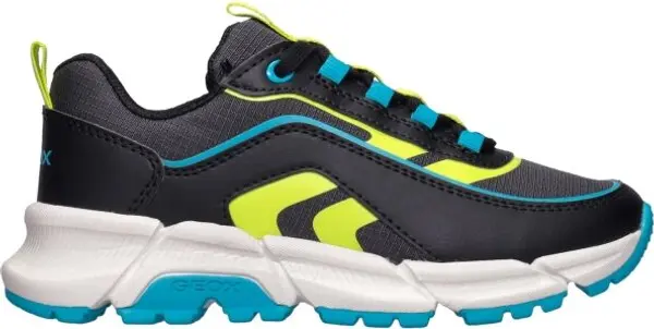 Geox Geox J FLEXYPER PLUS B Детски маратонки, черно, размер