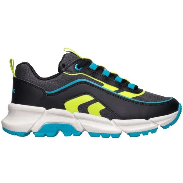 Geox Geox J FLEXYPER PLUS B Детски маратонки, черно, размер