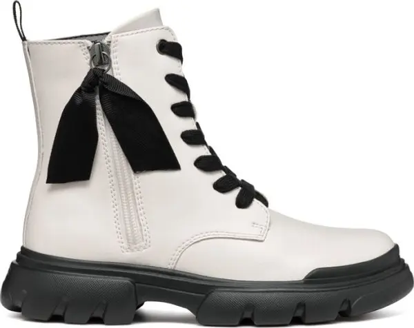 Geox Geox J JUNETTE G Момичешки  високи обувки, бяло, размер