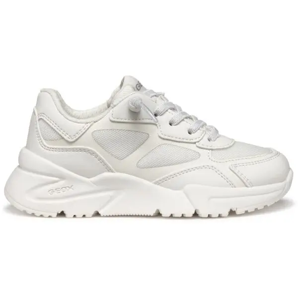 Geox Geox J LOFTUS A Ежедневни обувки за момичета, бяло, размер