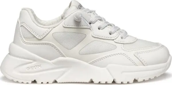 Geox Geox J LOFTUS A Ежедневни обувки за момичета, бяло, размер