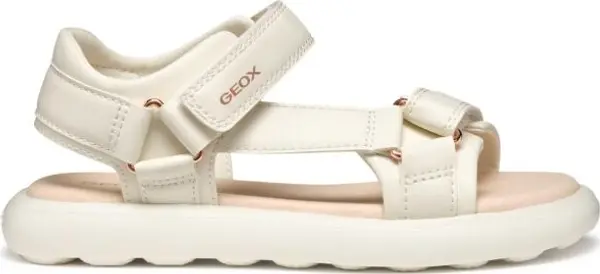 Geox Geox J SANDAL PUFFYPOP C Момичешки сандали, бежово, размер