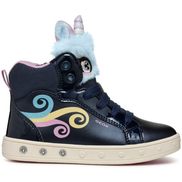 Geox Geox J SKYLIN G. A Момичешки обувки, тъмносин, размер
