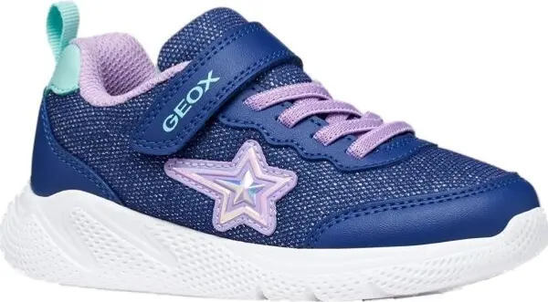 Geox Geox J SPRINTYE G. A Момичешки ежедневни обувки, тъмносин, размер