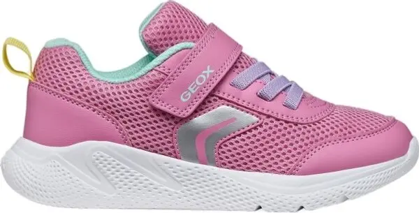 Geox Geox J SPRINTYE G. B Момичешки ежедневни обувки, розово, размер