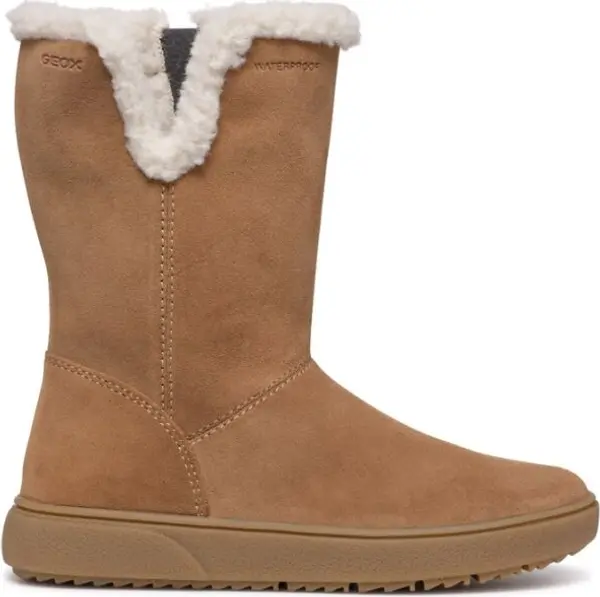 Geox Geox J THELEVEN WPF A Момичешки обувки за всекидневието, кафяво, размер