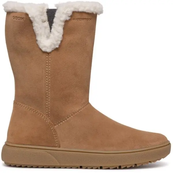 Geox Geox J THELEVEN WPF A Момичешки обувки за всекидневието, кафяво, размер