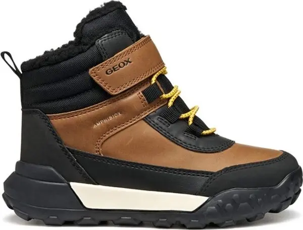 Geox Geox J TREKKYUP B ABX Детски зимни обувки, кафяво, размер